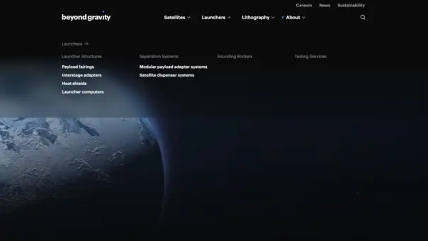 Beyondgravity navigation