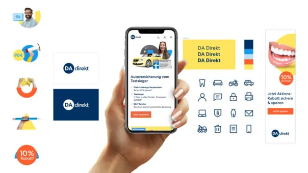 DA Direct insurance style guide