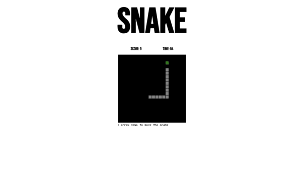 snake game